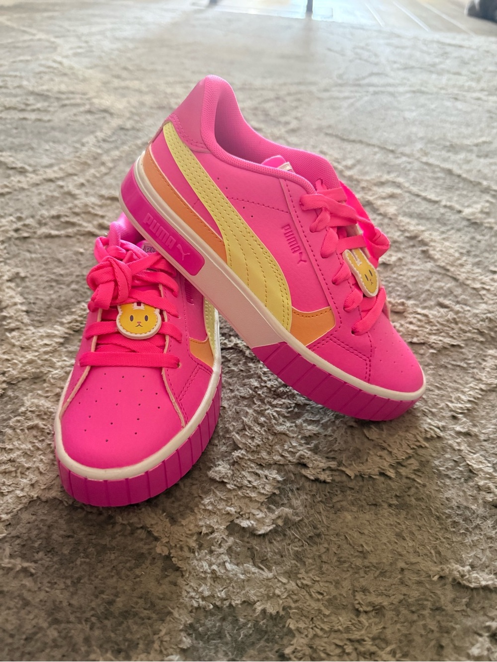 PUMA x CoComelon Cali Star Nina Pink Kids Sneakers 3.5C NEW